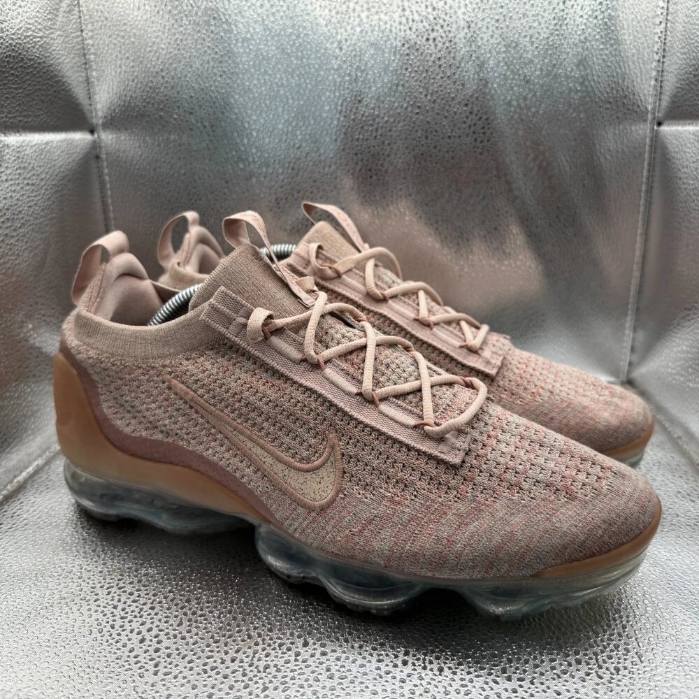 Size 12 Nike Air Vapormax Fly Knit Womens Pink Athletic Running Shoes DJ9975-600